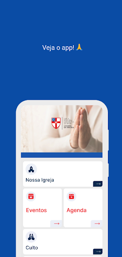 Android application Catedral da Trindade screenshort