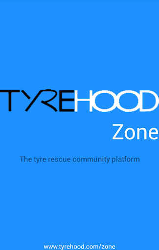 Android application Tyrehood Zone - Find Rescue wh screenshort