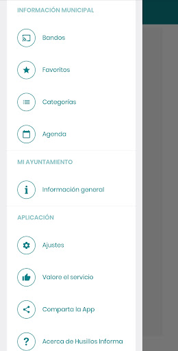Android application Husillos Informa screenshort