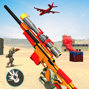 Real FPS Gun Strike : Commando shooting games  Icon