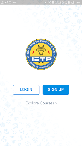 Android application Substation Design Course -IETP screenshort