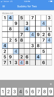 Sudoku 4two - Multiplayerのおすすめ画像4