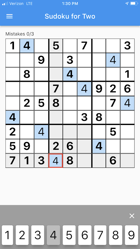 Sudoku 4two - Multiplayerのおすすめ画像4