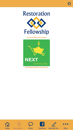 Restoration Fellowship Network Screen 2