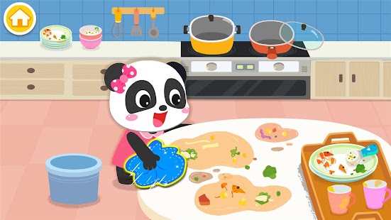Baby Panda's Life: Cleanup Screenshot