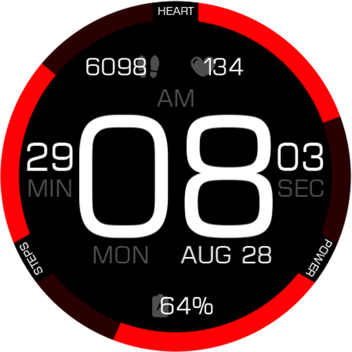 Key089 Digital Watch Face logo