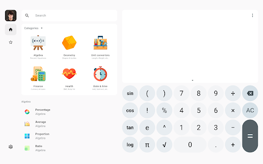 Screenshot of All-In-One Calculator