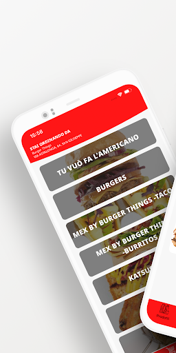 Android application Burger Things screenshort