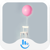 Pink Balloon Keyboard Theme icon