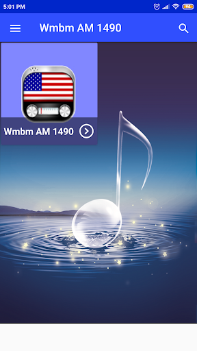 Android application wmbm am 1490 listen Online screenshort