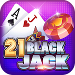 Cover Image of Tải xuống BlackJack 21 lite offline game  APK
