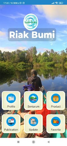 Android application Riak Bumi screenshort