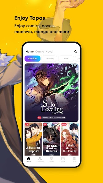 Tapas – Comics and Novels 6.8.0 APK + Mod (Unlimited money) untuk android