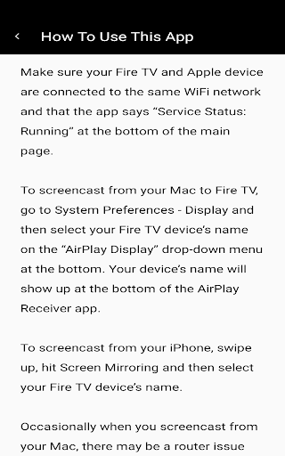 AirMirror Receiver Pro Screen 3