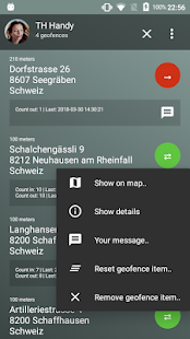Follow - Echtzeit Ortungs App Bildschirmfoto