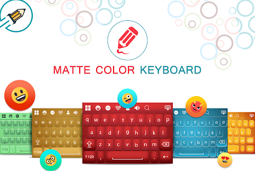 Android application Matte Color Keyboard screenshort