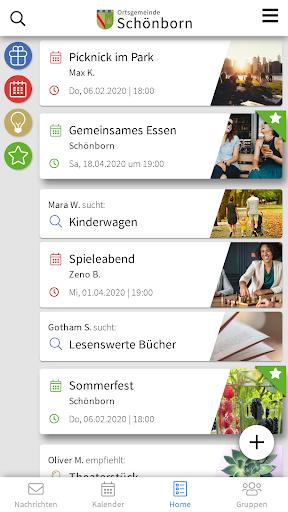 Android application Schönborn screenshort