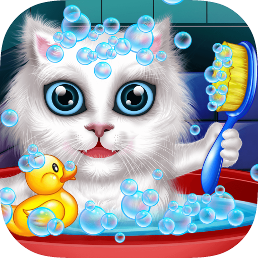 Wash and Treat Pets Kids Game