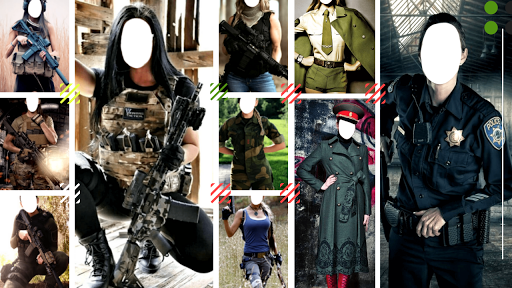 Android application Women Officer Photo Suit screenshort