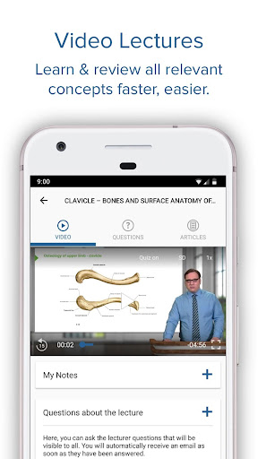 Android application KUMS Academy screenshort