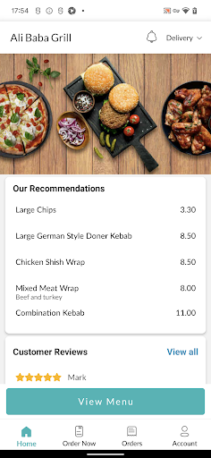 Ali Baba Grill Screen 2