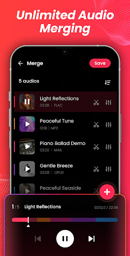 Screenshot of Audio Editor, MP3 Cutter