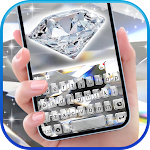 Cover Image of Download Diamond Live 3D Keyboard Backg  APK