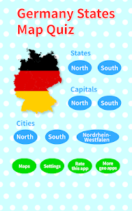 Germany States Map Quiz