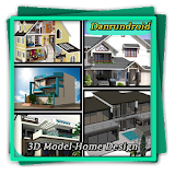 3D Model Home Design icon
