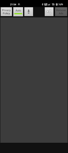 Android application Voice Input Text Editor screenshort