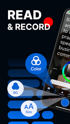 Android application Teleprompter for Video Scripts screenshort