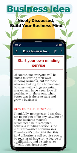 Small Business Ideas Screen 3