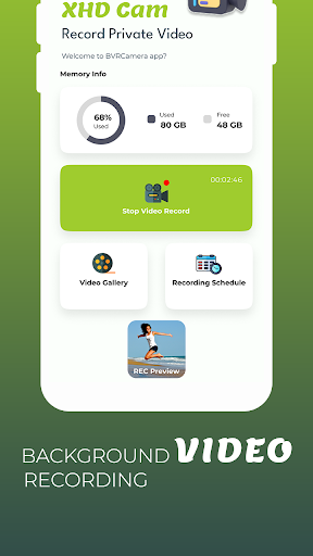 XHD: Background Video Recorder Screen 2