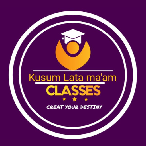 Kusum lata Maam Classes logo