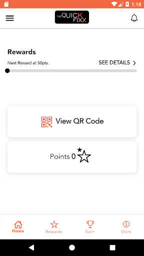 Android application Quick Fixx screenshort