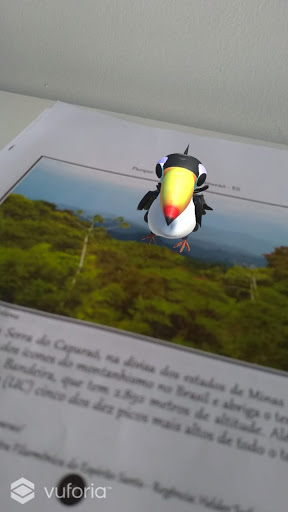 Android application Viagem divertida AR screenshort