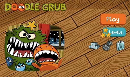 Android application Doodle Grub Christmas Edition screenshort