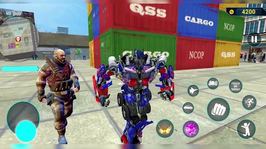 War Robot Game:Robot Transform