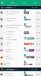 Soccer Live on TV Unknown