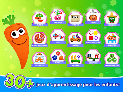 Jeu educatif Jeux enfant 4 ans ‒ Applications sur Google Play