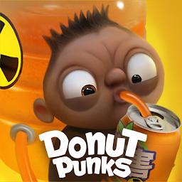 รูปไอคอน Donut Punks: Online Epic Brawl