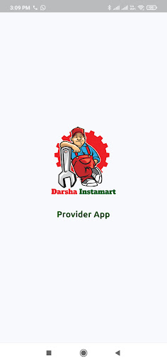 Android application Darsha Instamart Provider screenshort