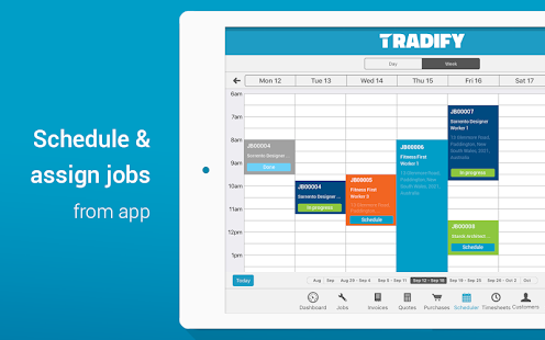 Tradify - Job management from quoting to invoicing 5.69.0 screenshots 10