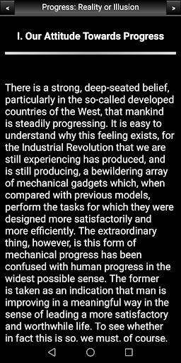 Progress: Reality or Illusion? Screen 3