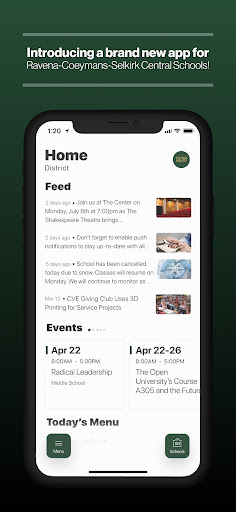 Android application Ravena-Coeymans-Selkirk CSD screenshort