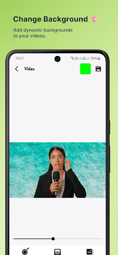 Chroma key Image-Video Creator Screen 3