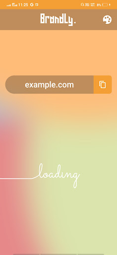 Android application Brandly - AI Company Name Idea screenshort