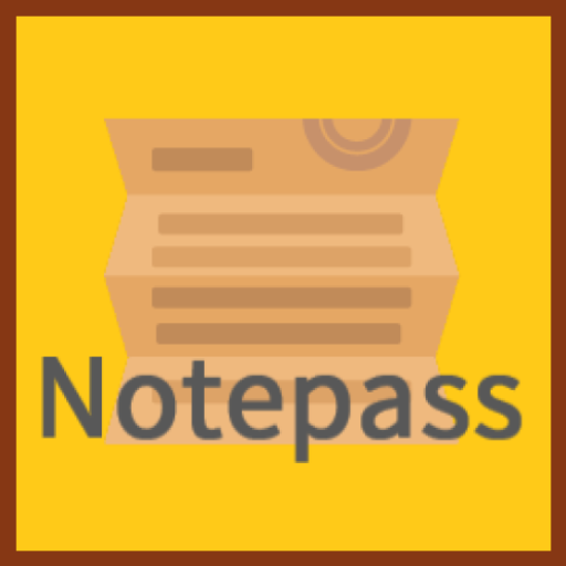 Notepass: written conversation logo