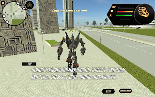 screenshot of Future Robot Fighter