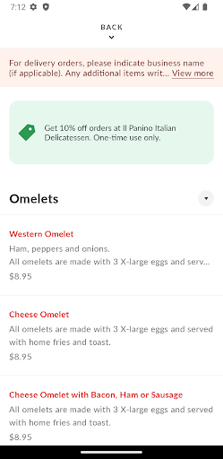 Il Panino Italian Delicatessen Screen 3